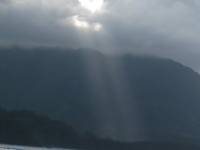 out there