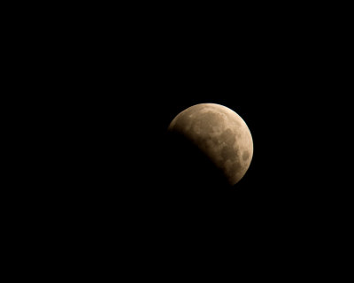 June 4 2012 Partial Moon Eclipse