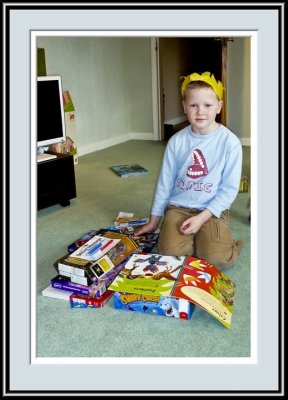 Sam With His Presents, P1010320.jpg