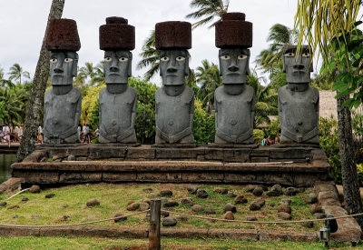 Moai and Ahu  (Rapa Nui--Easter Island)