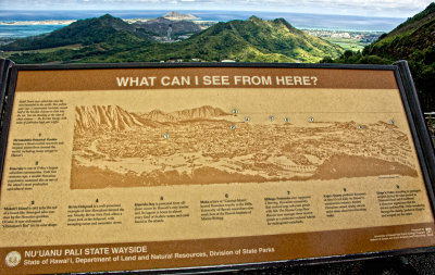 What Can You See From Pali Lookout? (See previous Images)