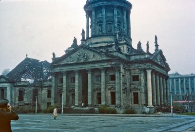 The Gendarmenmarkt in East Berlin -- French Cathedral
