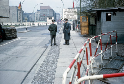 Entrance into East Berlin 1965