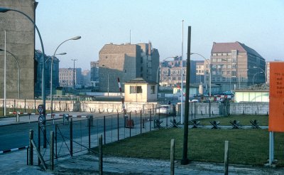 Entrance into East Berlin