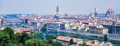 Florence - from Piazza Michelangelo