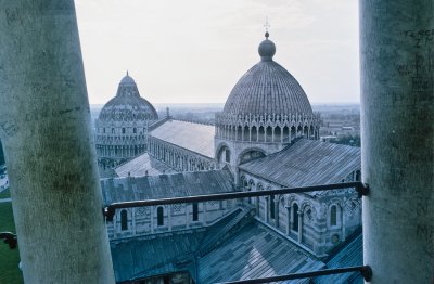 Cathedral, and Baptistry from the Leaning Tower