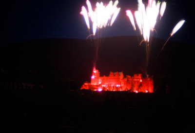 Burning of the Castle
