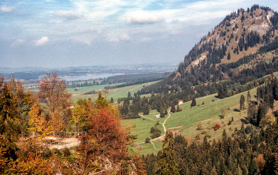 View from Neuschwanstein Castle