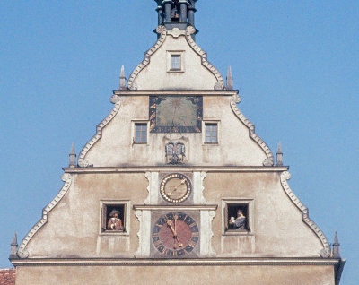 Close up of Town Clock