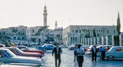 View of Bethlehem from outside the Church of the Nativity