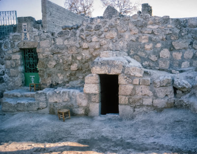 Lazarus’ tomb in Bethany