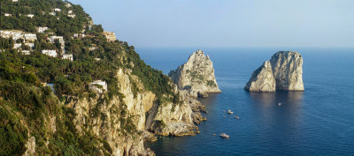 Famous Capri rock formations