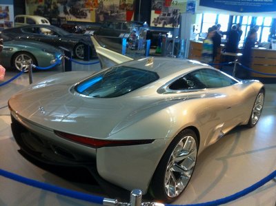 Jaguar C-X75 Hybrid concept car