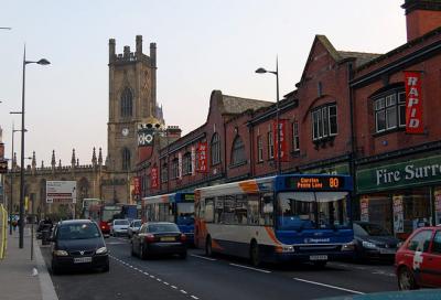 The streets of Liverpool