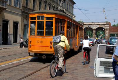 tram in Milan