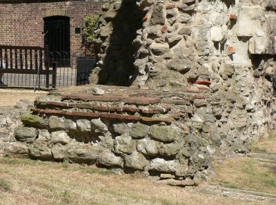 Remains of Roman wall