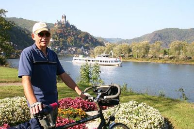 Cycling along the Mosel (Deutschland)