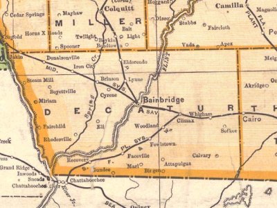 Boyettville Decatur Co GA 1899