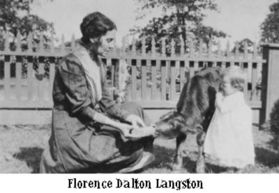Aunt Florence Dalton Langston