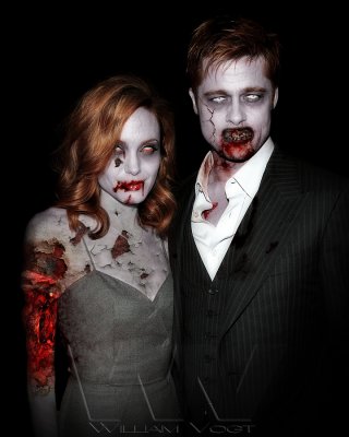 The Happy Zombie Couple