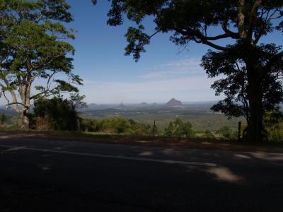 Glass House Mountains from Mary Cairncross Park. Number 2