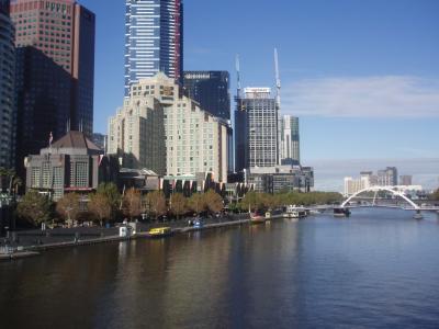 South Bank and the Yarra River from Princes Bridge