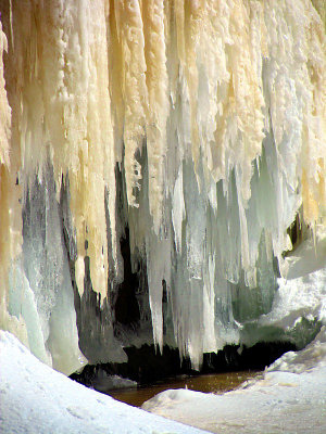 Les orgues de glace de Rivire-du-Loup