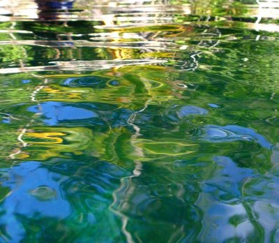 reflets au cenote