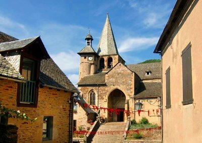 Estaing, l'église