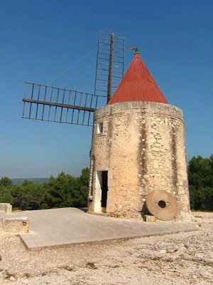 Fontvieille, le moulin d'Alphonse Daudet
