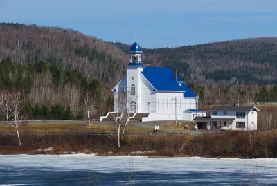 Lglise de Lac Baker,  NB