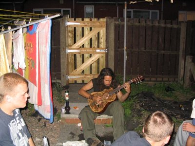 Backyard party (Belfast-Northern Ireland)
