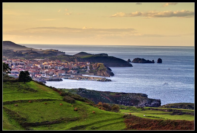 Llanes from La Boriza