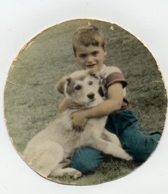 Glenn at lake 5 years old before