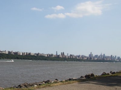 Bike/Triking along the Hudson in Edgewater, NJ