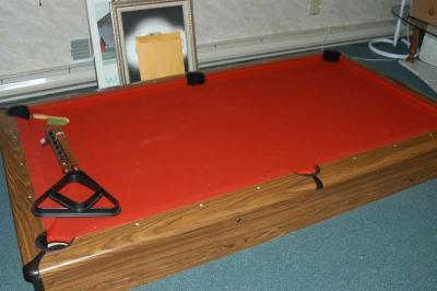 Kasson Pool Table for Viewing