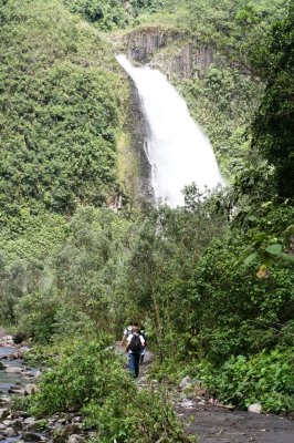 Falls west of San Rafael