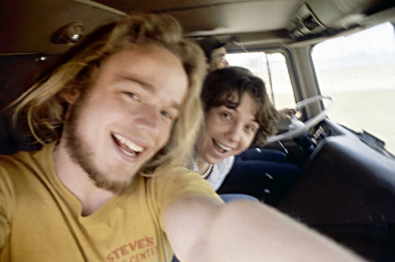 Josiah snapshot of himself and Rena