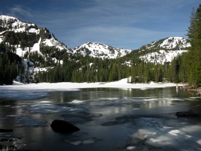 Campbell Lake in June