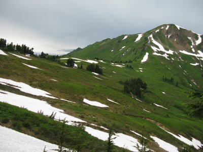 Approaching lower White Pass