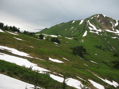 Approaching lower White Pass