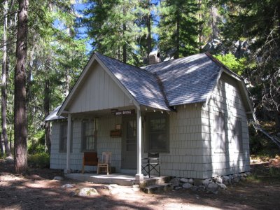 Old park service cabin