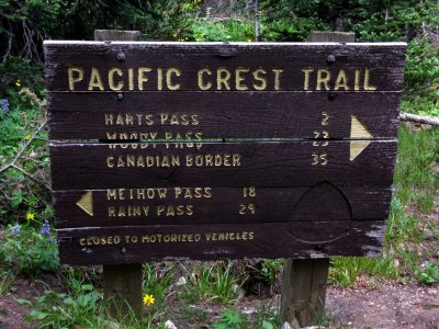 Vintage Trail sign