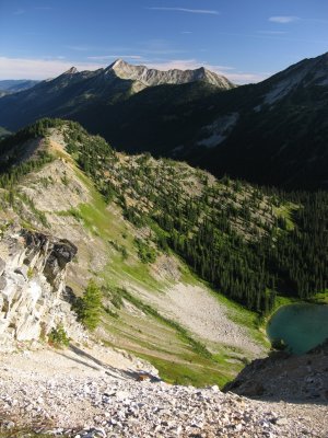 Hopkins Lake and PCT