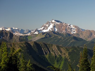 What is this peak near Canada?