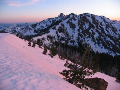 Red Buttes sunset