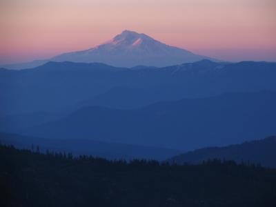 Mt Shasta from the Red Buttes