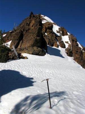 Red Butte summit route