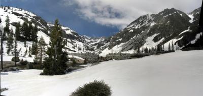 Emerald Lake cirque panorama