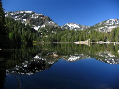 Campbell lake reflections